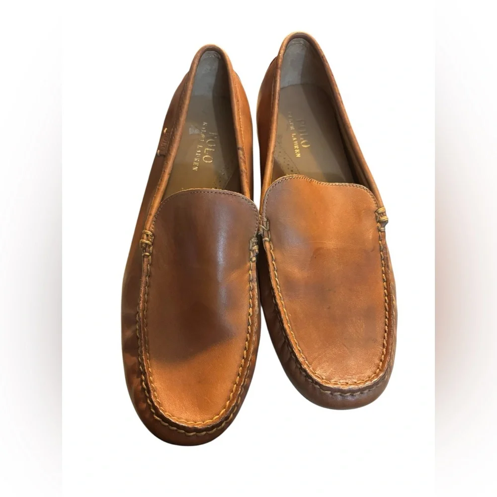 Polo Ralph Lauren | slip on loafers shoes leather Redden 10.5D 10.5 D